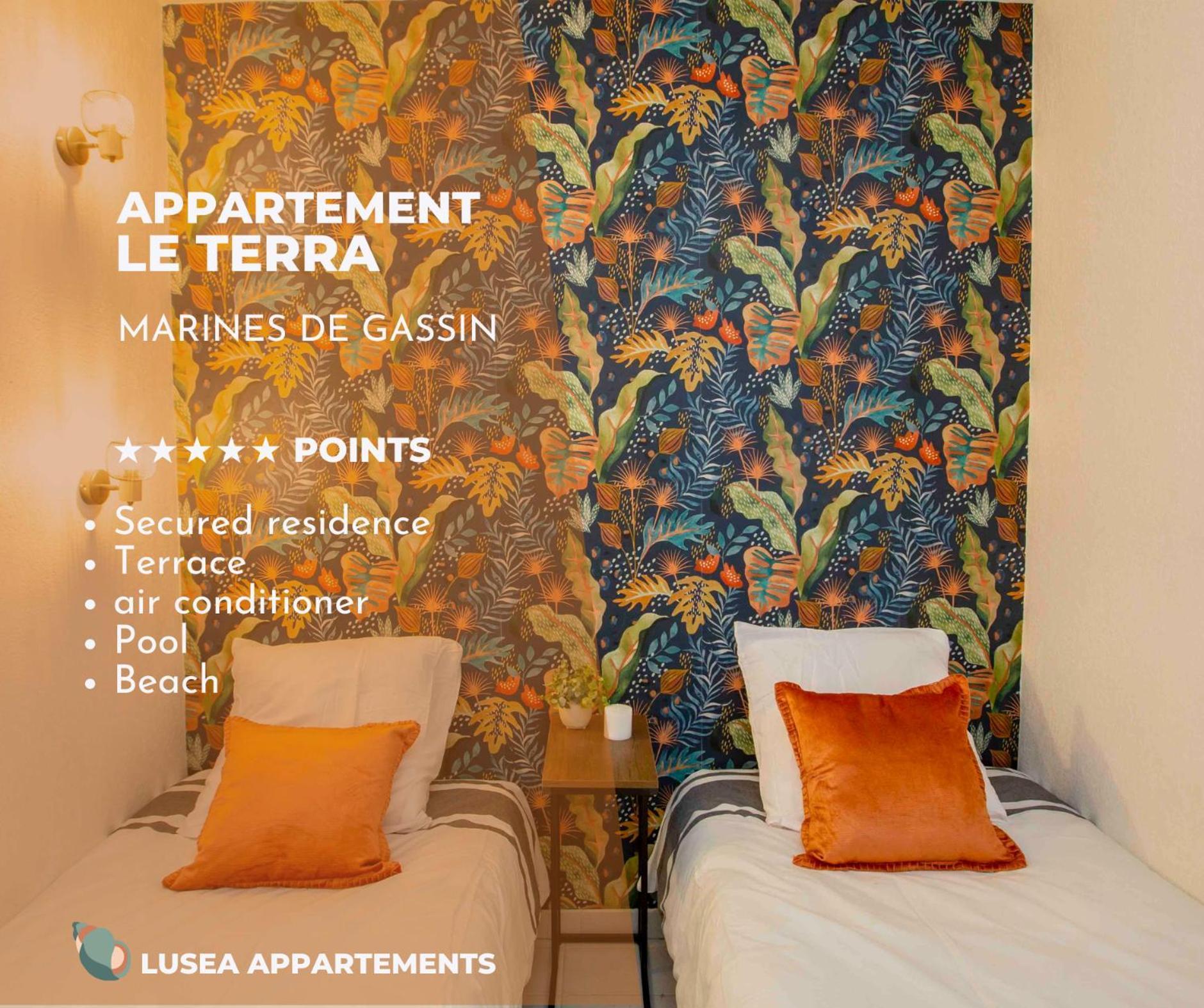 Le Ptit Terra - Piscine - Plage Гасен Екстериор снимка